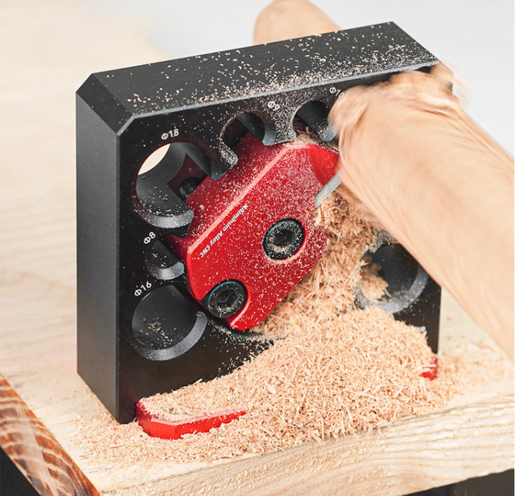 Plantilla para hacer pasadores imperiales de 8 orificios de diferente diámetro