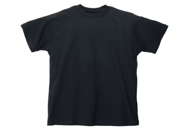 Camiseta Yeezy oversize TS-02 negra