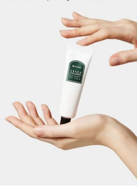 Crema contorno de ojos con colágeno Leaders Green