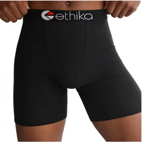 Calzoncillo bóxer de algodón para hombre,  ultrasuave y transpirable, con cintura elástica