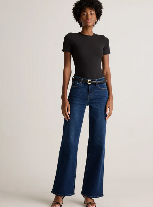 Quince Jeans Bella Stretch de pierna ancha
