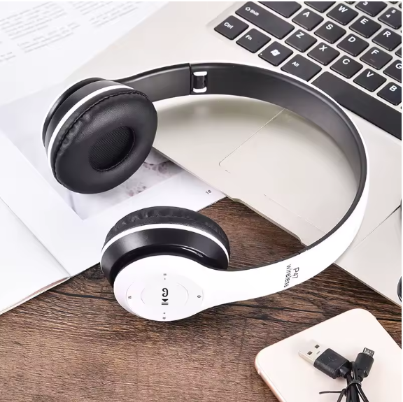 Auriculares inalámbricos manos libres con cancelación de ruido, Bluetooth P47