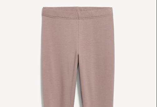 Leggings tobilleros de talle alto con forro polar.
