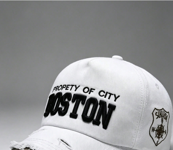 1 gorra de béisbol unisex de mezclilla desgastada, ajustable