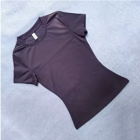 Camiseta de yoga para mujer sin costuras, camiseta deportiva, ropa de fitness