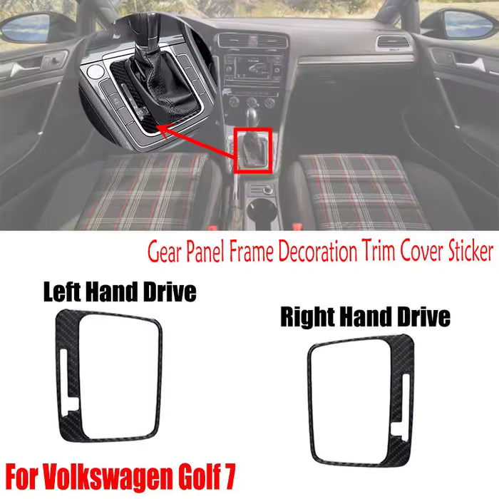 Embellecedor decorativo para panel de engranajes para VW Golf 7 VII MK7 7.5 2014-2019