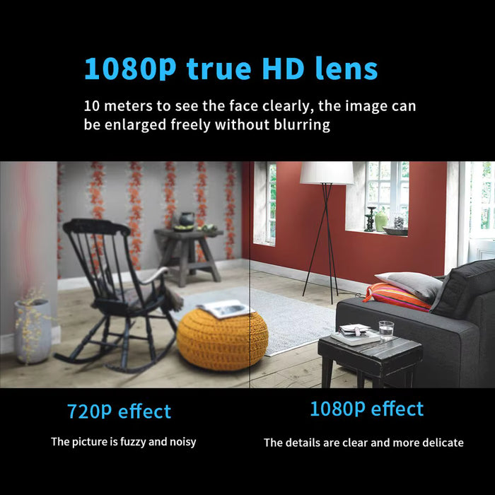 Cámara X5 Mini HD1080P compacta inalámbrica WIFI con función de grabación