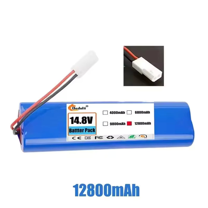 Batería de 14,8 V y 12800 mAh para aspiradora robot Qihoo 360 S6