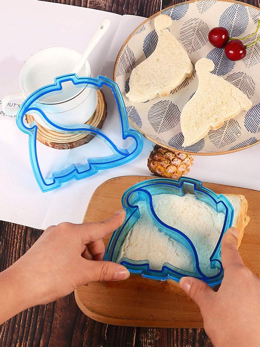 SHEIN SikeSike 1 molde y cortador de sándwiches para loncheras y galletas caseras.