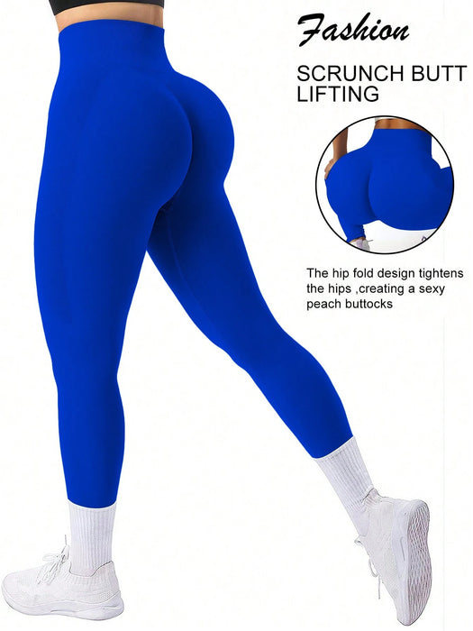 SHEIN Leggings de compresión sin costuras de cintura alta para mujer Slayform