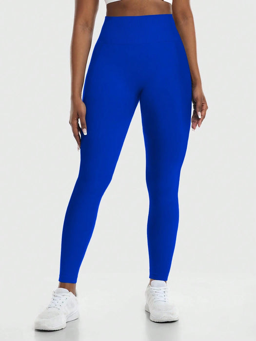 SHEIN Leggings de compresión sin costuras de cintura alta para mujer Slayform
