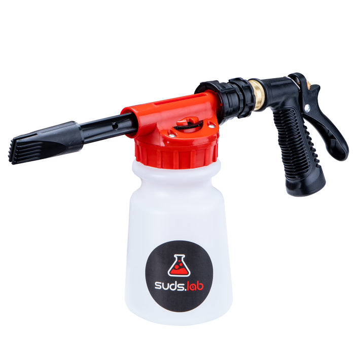 Pistola de espuma profesional SudsLab F3: la solución de limpieza definitiva para el hogar y el coche