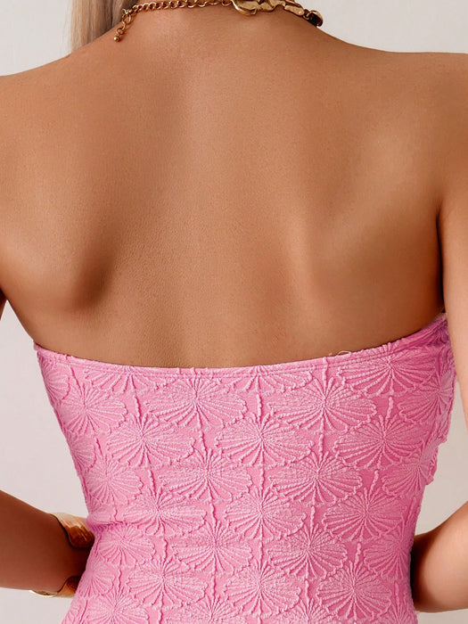 SHEIN Swim Vcay Traje de baño y conjunto de playa de una pieza