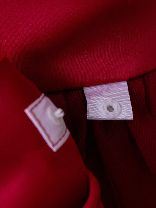 SHEIN Vestido elegante de fiesta de Navidad para niña
