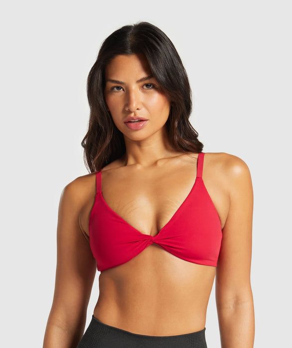 Gymshark Bralette con detalle de torsión frontal
