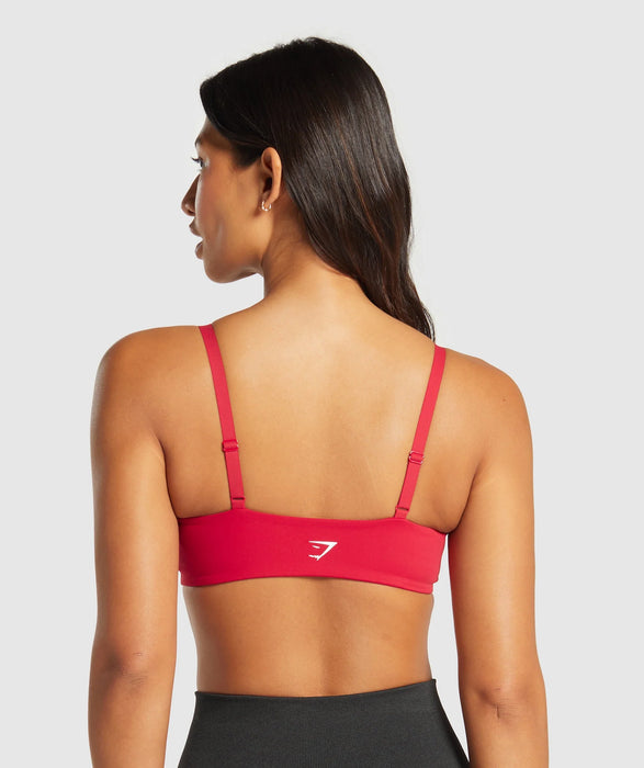 Gymshark Bralette con detalle de torsión frontal