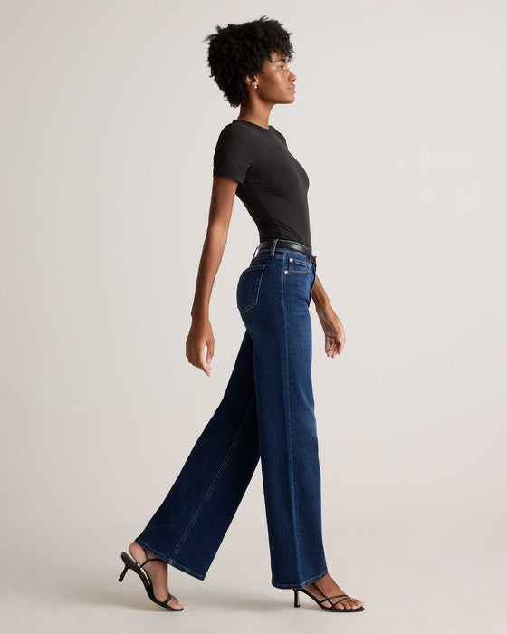 Quince Jeans Bella Stretch de pierna ancha