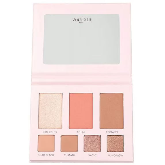Wander Beauty Paleta de sombras para ojos y rostro Sunkissed Getaway