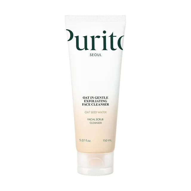 PURITO SEOUL Limpiador facial exfoliante suave con avena 150ml