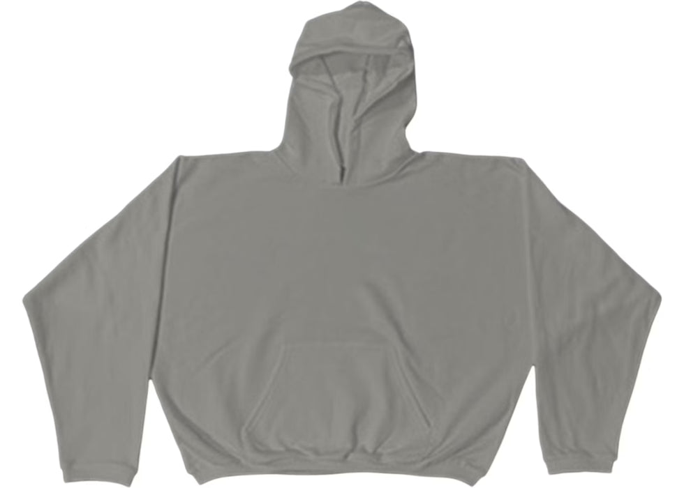 Sudadera con capucha Yeezy HD-01 sin estampado y bolsillos sin cremallera