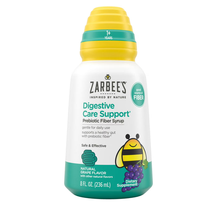 Zarbee's Jarabe prebiótico para el cuidado digestivo infantil*, 237 ml (8 onzas líquidas).