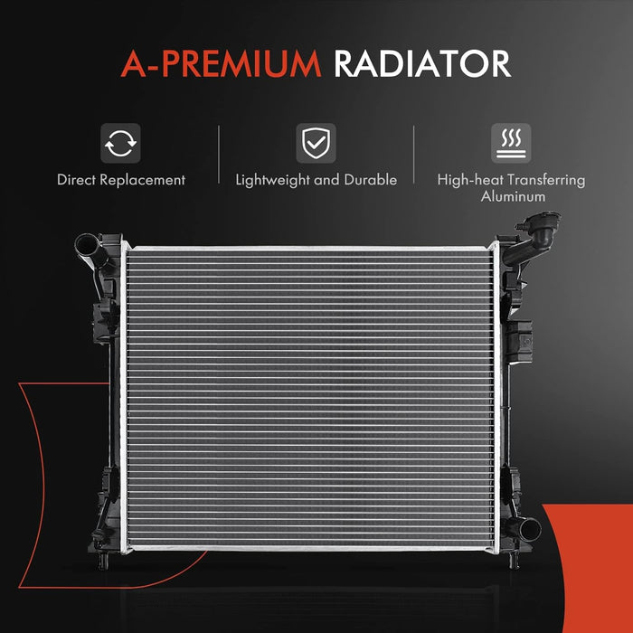 A - Premium Conjunto de radiador de refrigerante del motor #RAD13062 - Quierox - Tienda Online