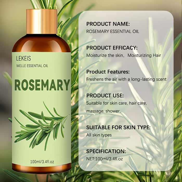 Aceite Esencial de Romero que Mejora el Cuero Cabelludo Seco e Irritable 30ml