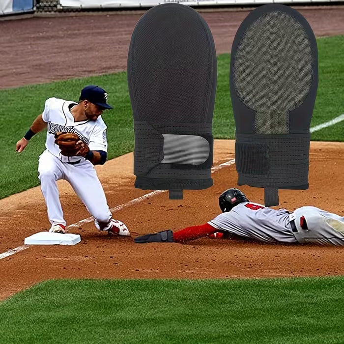 1pc Guante Deslizante de Béisbol, Transpirable, Poliéster Duradero con Correa de Muñeca Ajustable