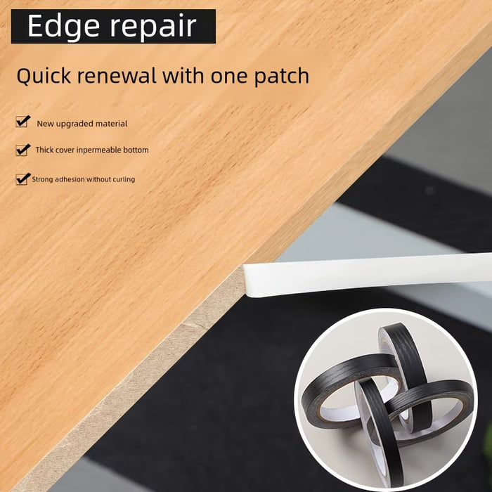 Cinta Adhesiva Decorativa de Grano de Madera Negra Gruesa para Embellecer y Renovar Marcos de Puertas y Ventanas Antiguas 1.2cm*1000cm