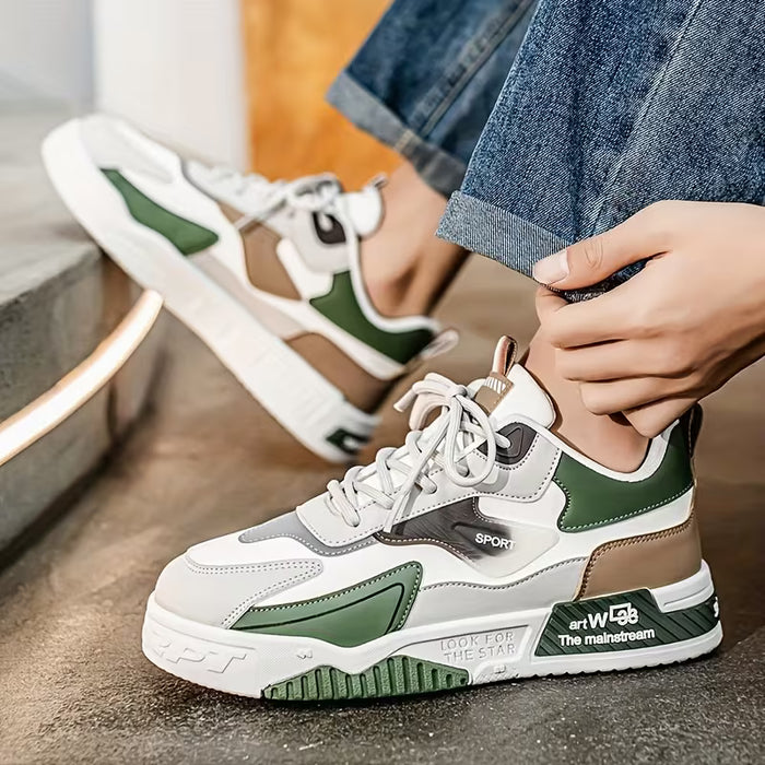 Zapatillas Deportivas con Cordones para Hombre | Cómodas, Transpirables e Informales