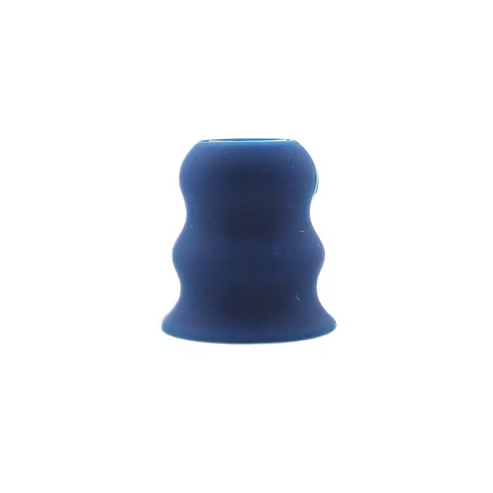 1 pieza de cubierta de pomo de silicona para bate de béisbol y sóftbol azul