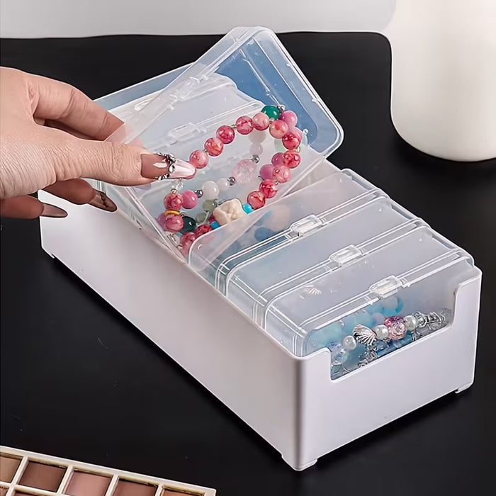 8 piezas Cajas de Almacenamiento Clasificado, Organizador 7 Pequeños 1 Grande Estilo Minimalista