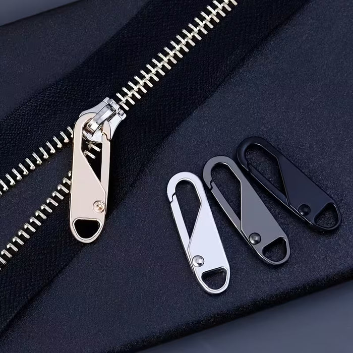4 Tirador de cremallera desmontable, accesorio universal, colgante, adorno para ropa