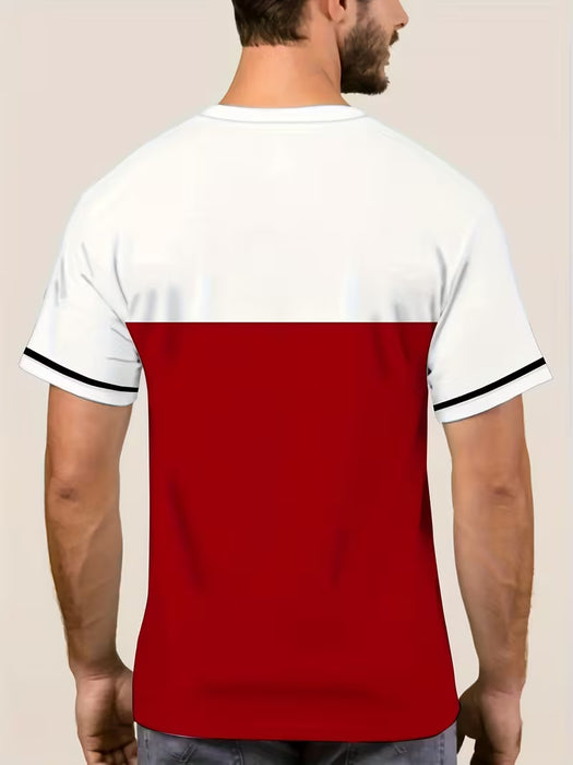 Camiseta de hombre con estampado 3D