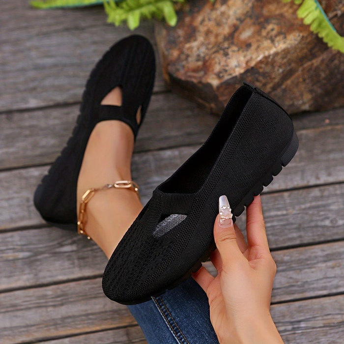 Zapatos Planos Ligeros de Moda Casual para Mujer, Calzado Cómodo y Moderno para Exteriores