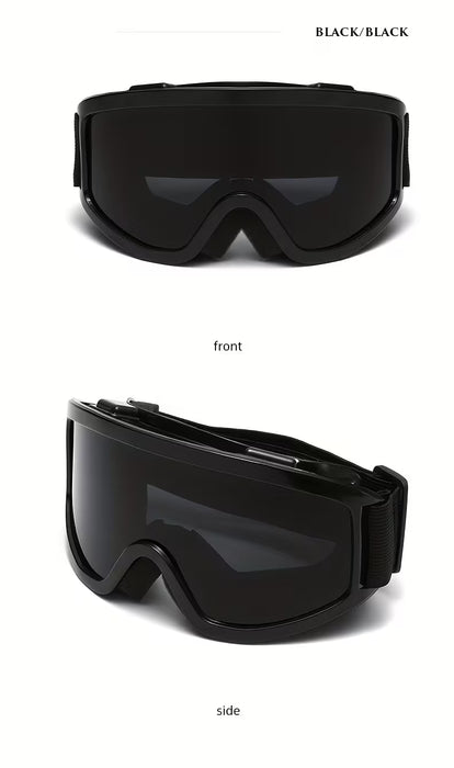 Gafas nuevas unisex de montura grande con acolchado de espuma de doble capa