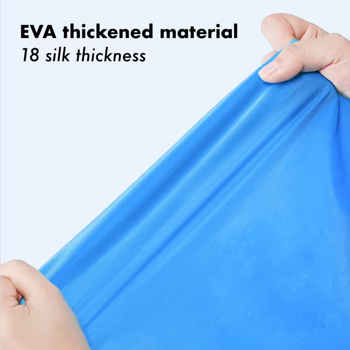 1pc Ropa de Lluvia Reutilizable Impermeable Elegante unisex, Poncho Grueso para Adultos