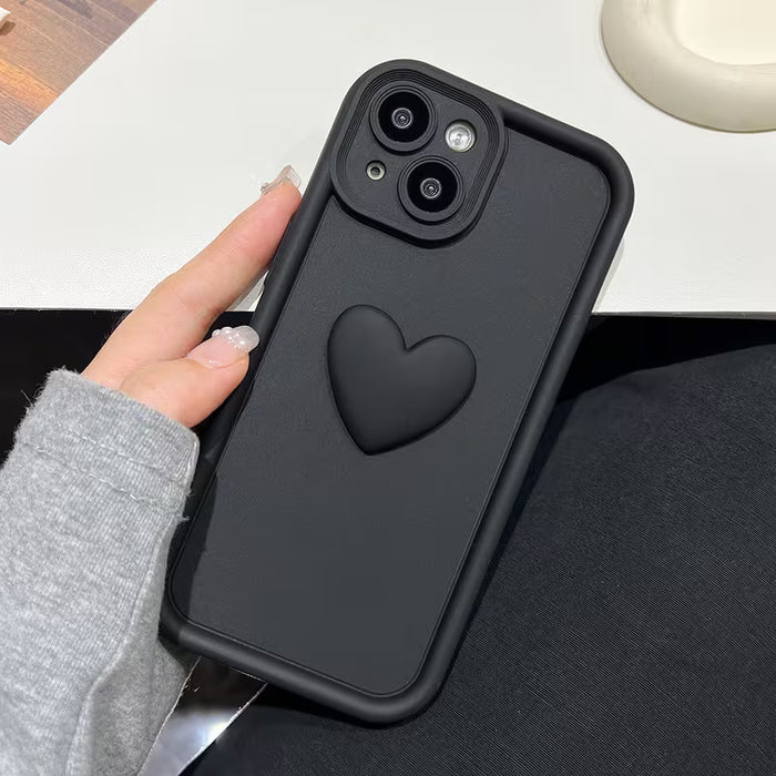 Fundas de Teléfono con Corazón Lindo para iPhone 11, Carcasa a la Moda