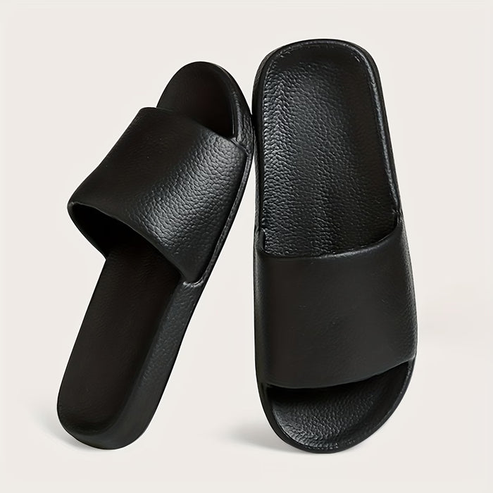 Pantuflas de hombre y mujer para interiores de baño antideslizantes y con suela blanda