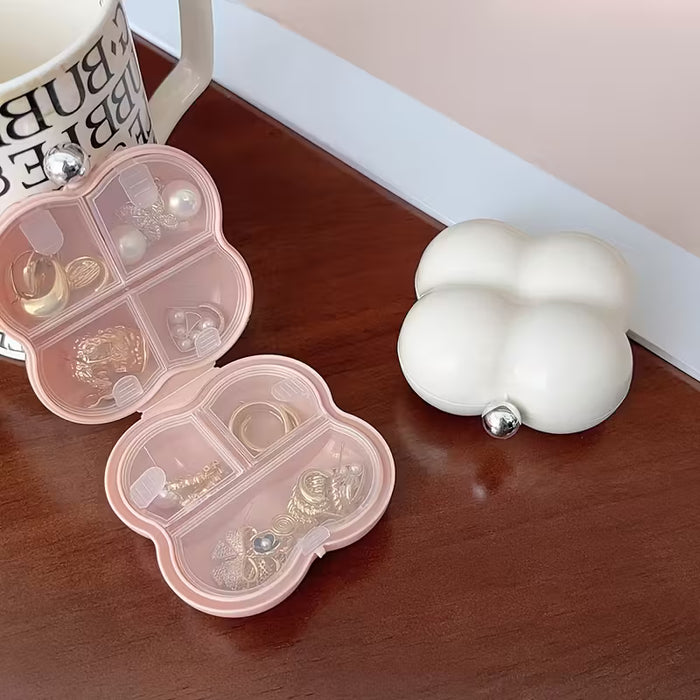 Organizador de Joyería en Forma de Nube Caja Portáti, Múltiples para Anillos, Collares y Pulseras