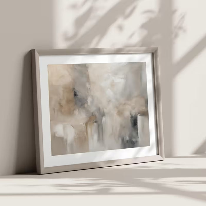 1 Pieza de Arte Abstracto en Lienzo Sin Marco - Reproducción Moderna