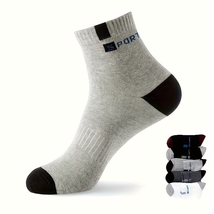 3 Pares de Calcetines para Hombre Transpirables Anti-Olor Absorbentes del Sudor