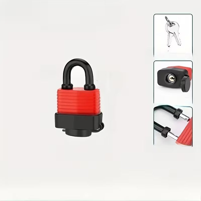 Candado Impermeable de Alta Resistencia (Con Llave)