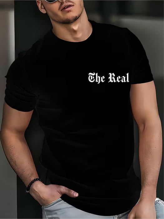 Camiseta de hombre con estampado 3D Ehe Real de alta definición