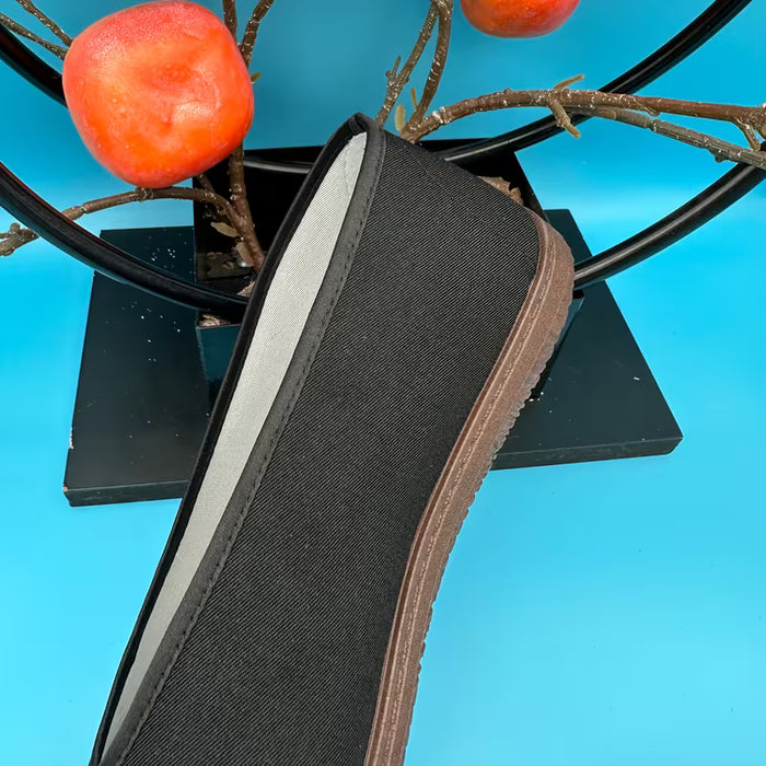 Zapatos casuales para niños y boca redonda estilo Old Beijing, zapatos de Kung Fu