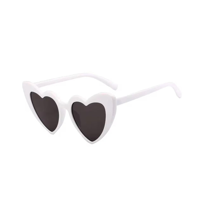 Gafas de sol novedosas con forma de corazón