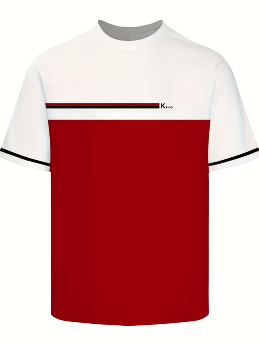 Camiseta de hombre con estampado 3D