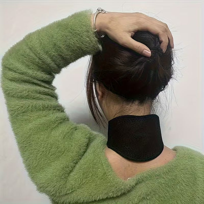 Anillo de cuello ajustable de poliamida, collar magnético para el cuello, alineación cervical