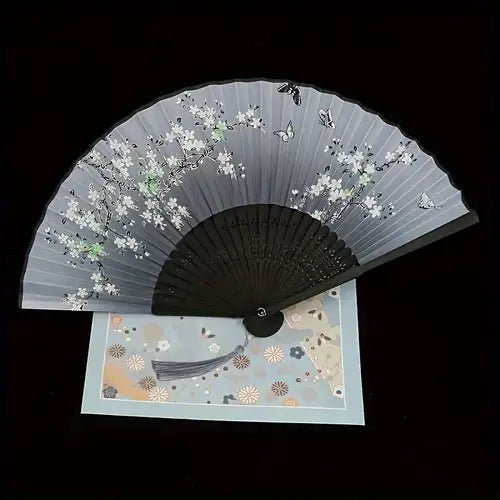 Abanicos de bambú estilo abanico, artesanías chinas - Quierox - Tienda Online