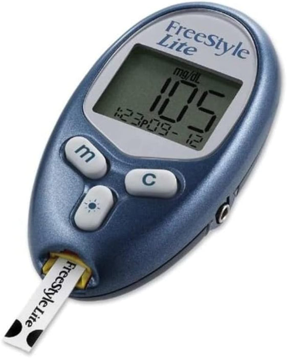 Abbott Freestyle Lite Medidor de glucosa en sangre con estuche - Quierox - Tienda Online
